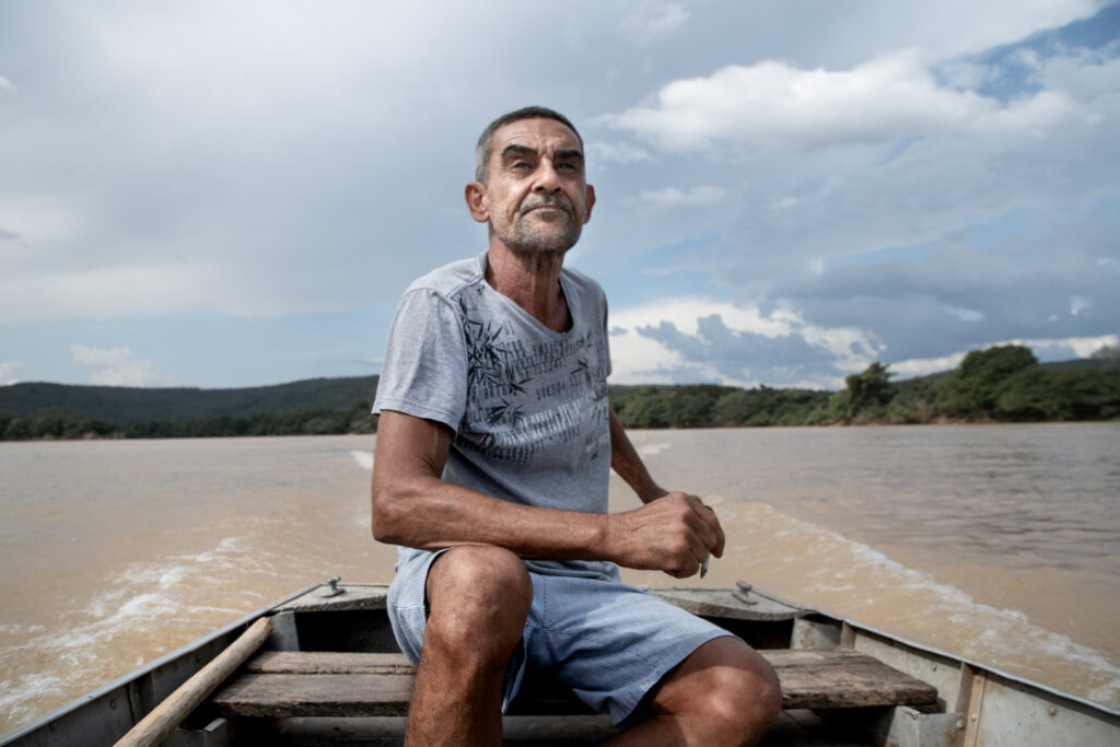 Personagem do filme "Depois da represa tem um rio"